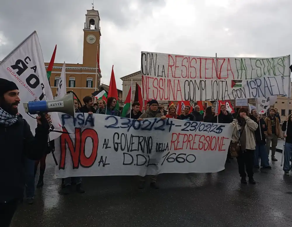 Corteo Pisa DDL 1660 - 1